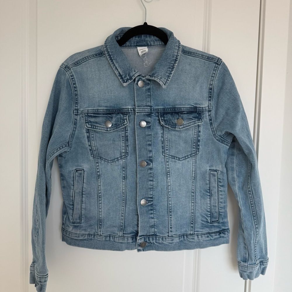 NORDSTROM by Cristina Martinez | Eye Motif Denim Jacket - size S